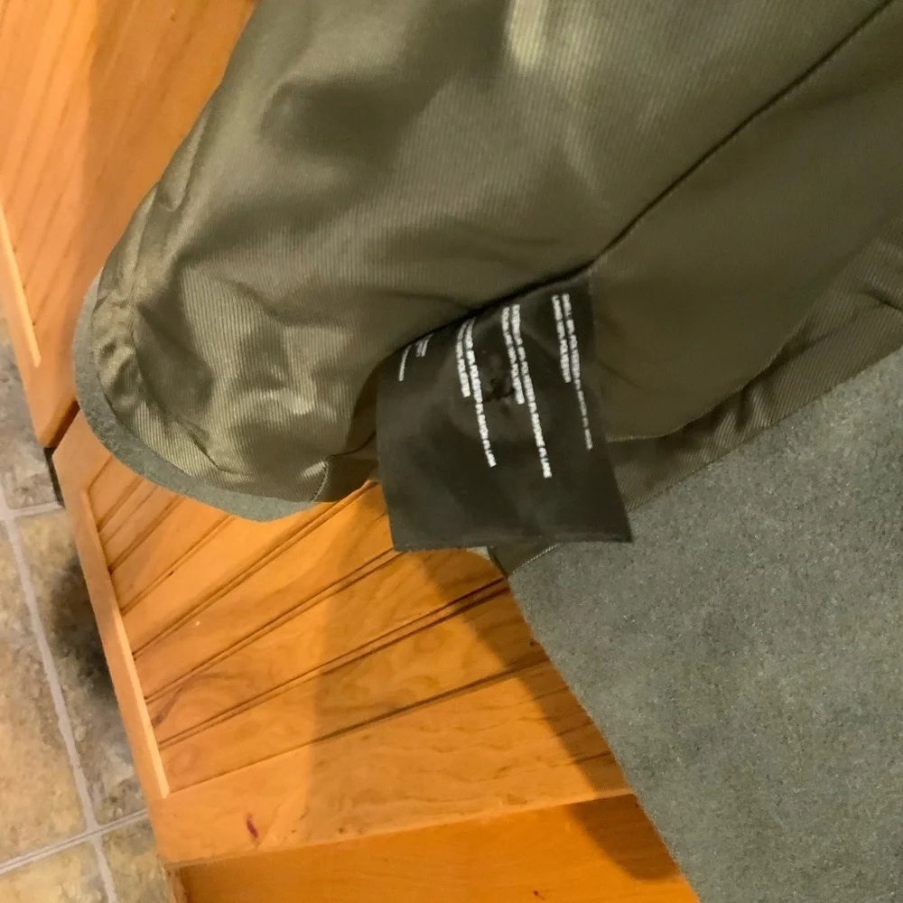 Bernardo Double-Breasted Gray Pea Coat - Picture 7 of 7